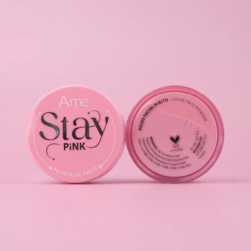 Polvo Suelto Rosado Stay Pink - Image 4